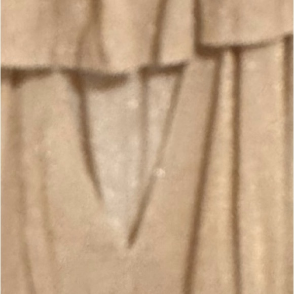 Gold Sparkly Off-Shoulder Ruffle Romper - Picture 3 of 6